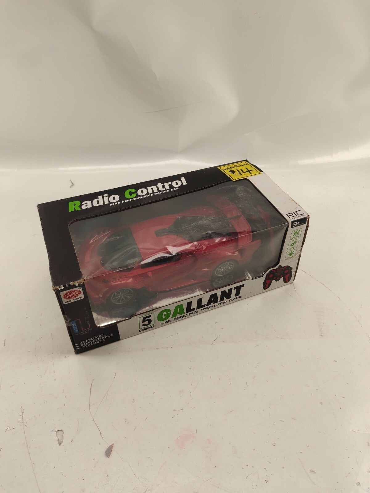 1:14 Rastar Bugatti Chiron Remote Control Car Dual Power Rechargeable 2.4 Ghz