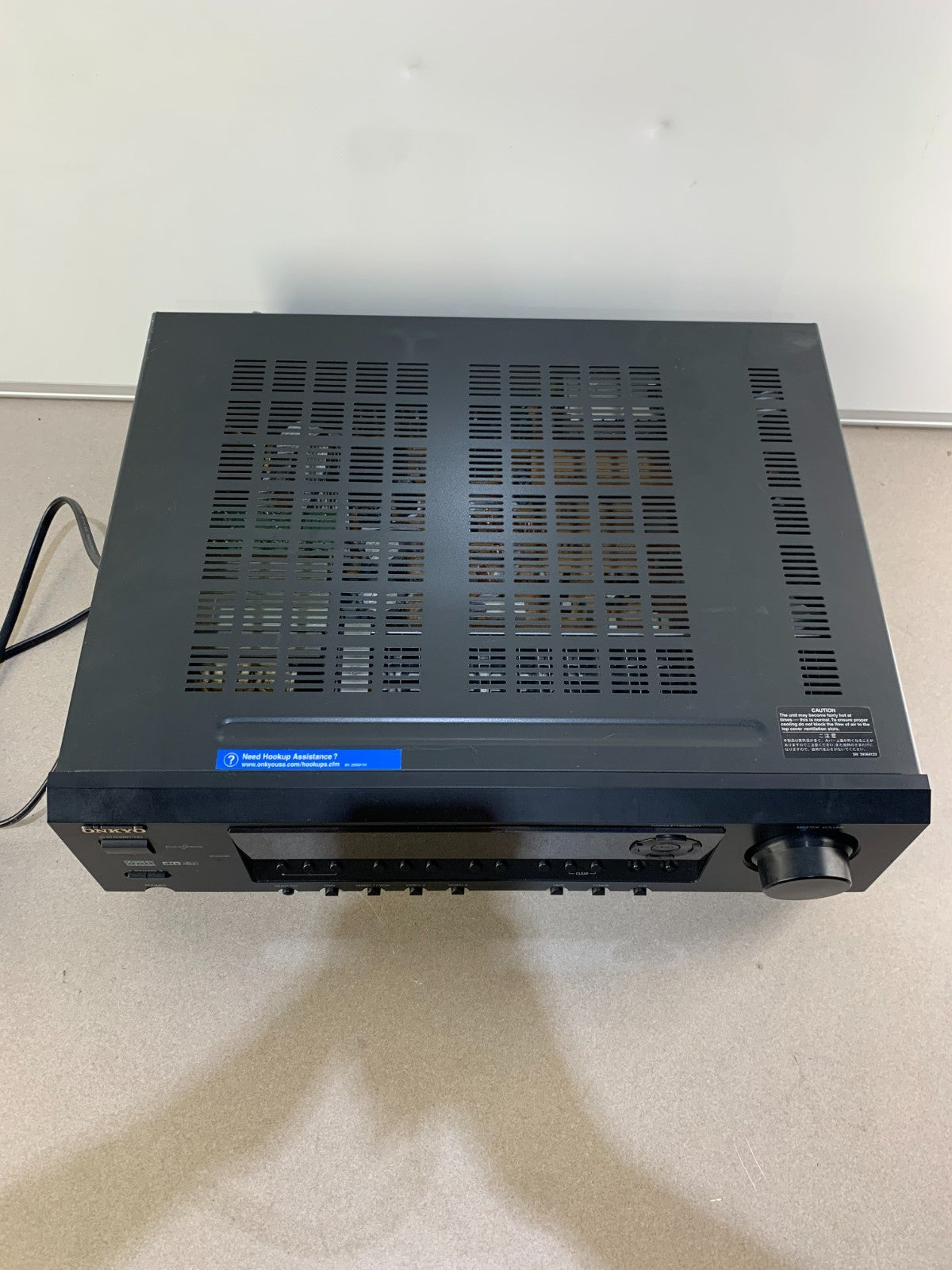 Onkyo AV RECEIVER HT-R340 Tuner Stereo Dolby Digital DTS