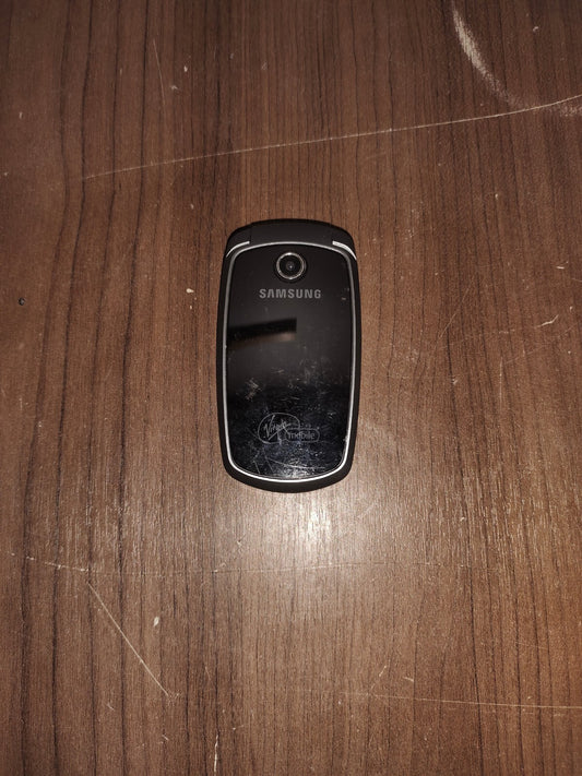 Samsung SPH-M300 - Silver and Black ( Sprint ) Cellular Flip Phone - For Parts