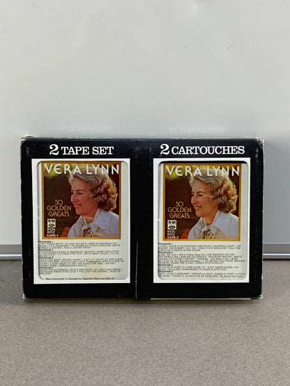 Vera Lynn - 50 Golden greats, 8- track 2 Tape set