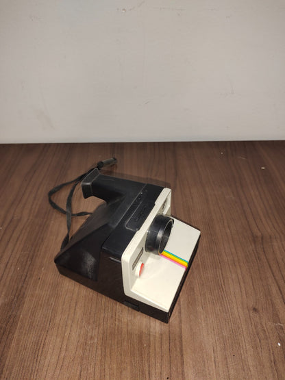 Vintage Polaroid One Step SX-70 Instant Film Land Camera Rainbow Stripe