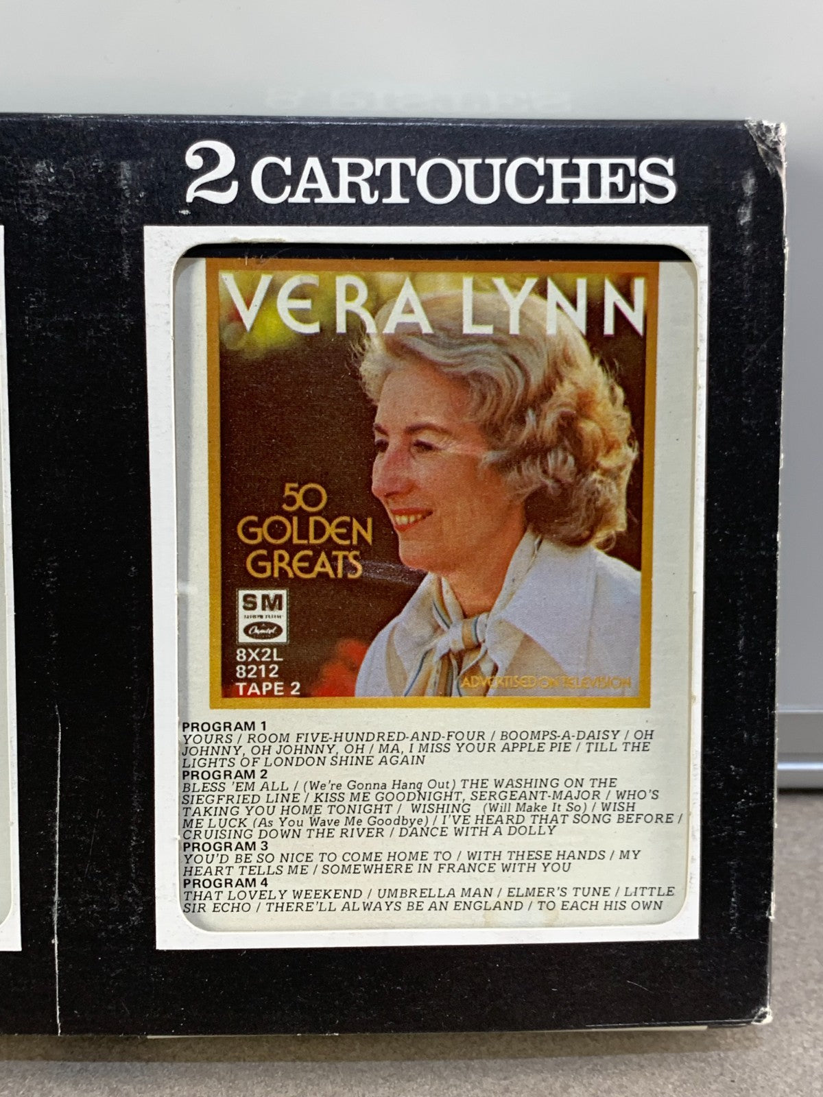 Vera Lynn - 50 Golden greats, 8- track 2 Tape set