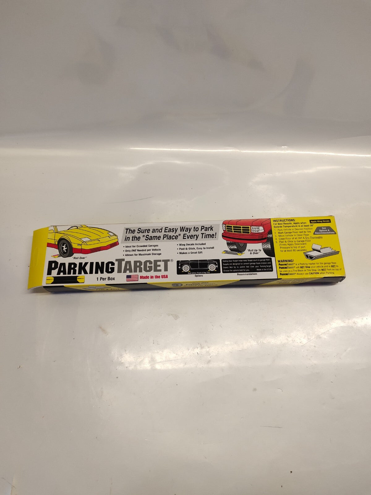 Parking Target Garage Floor Car Stopper - 16"