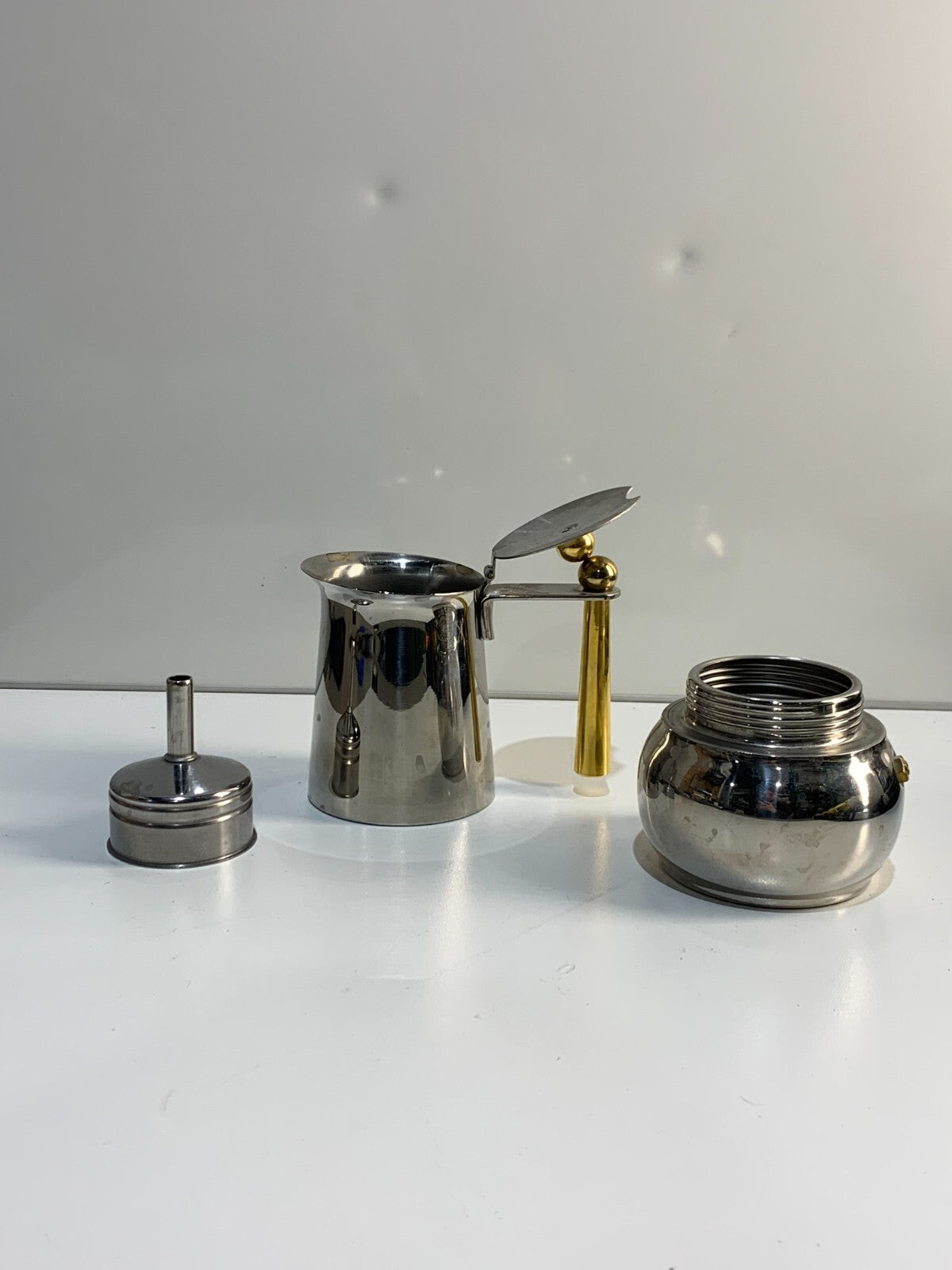 Vintage Inox  Italian Espresso Maker