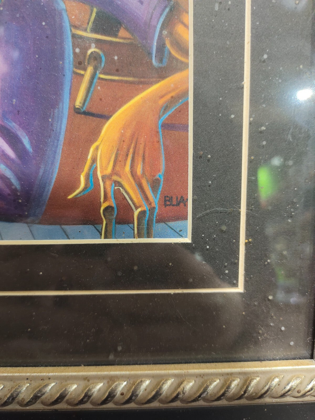 Justin Bua "Jazz Trio" Custom FRAMED African American Art Urban Painting Frame