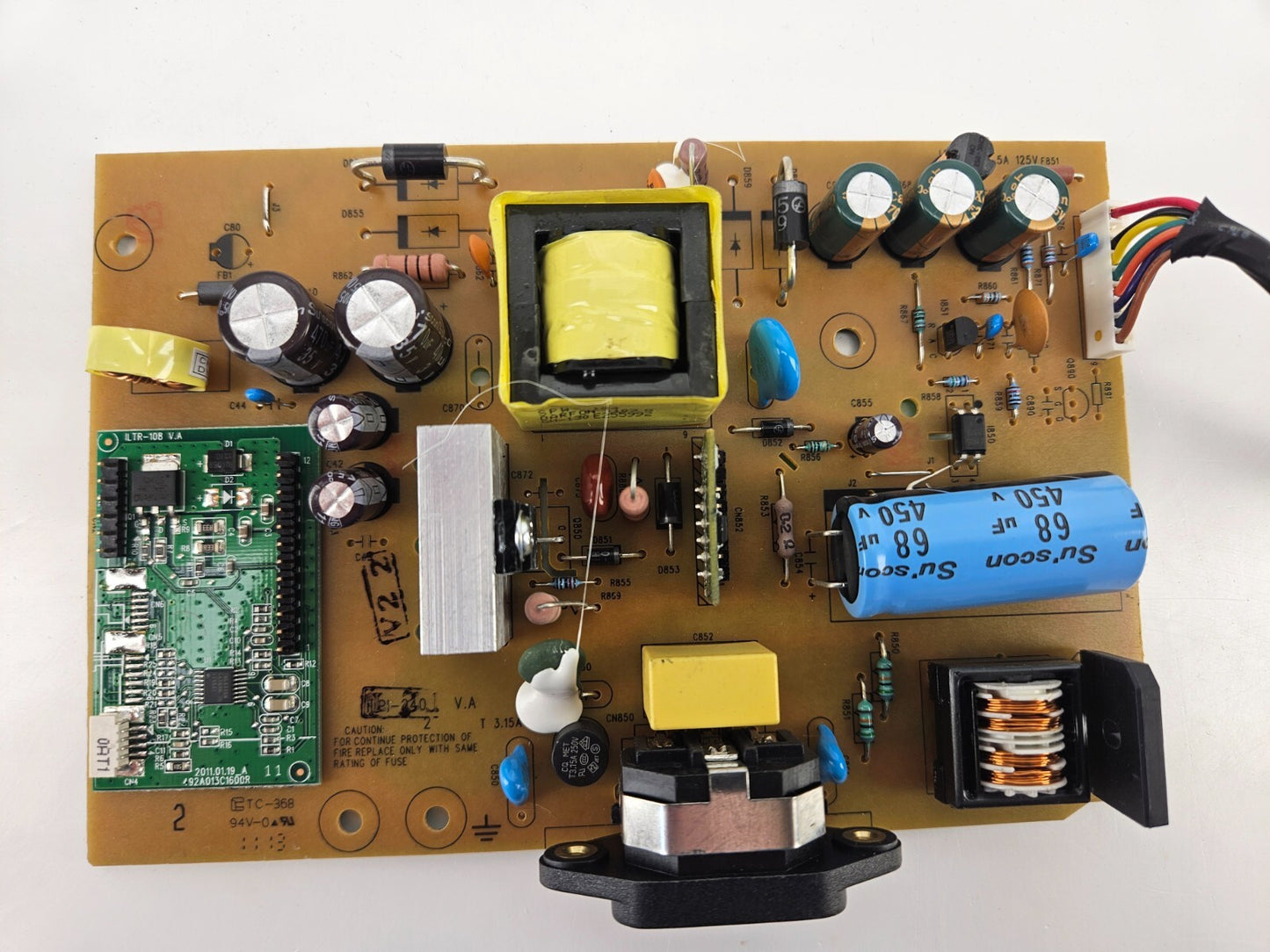 Dell ILPI-240 491A014D1400R Power Board