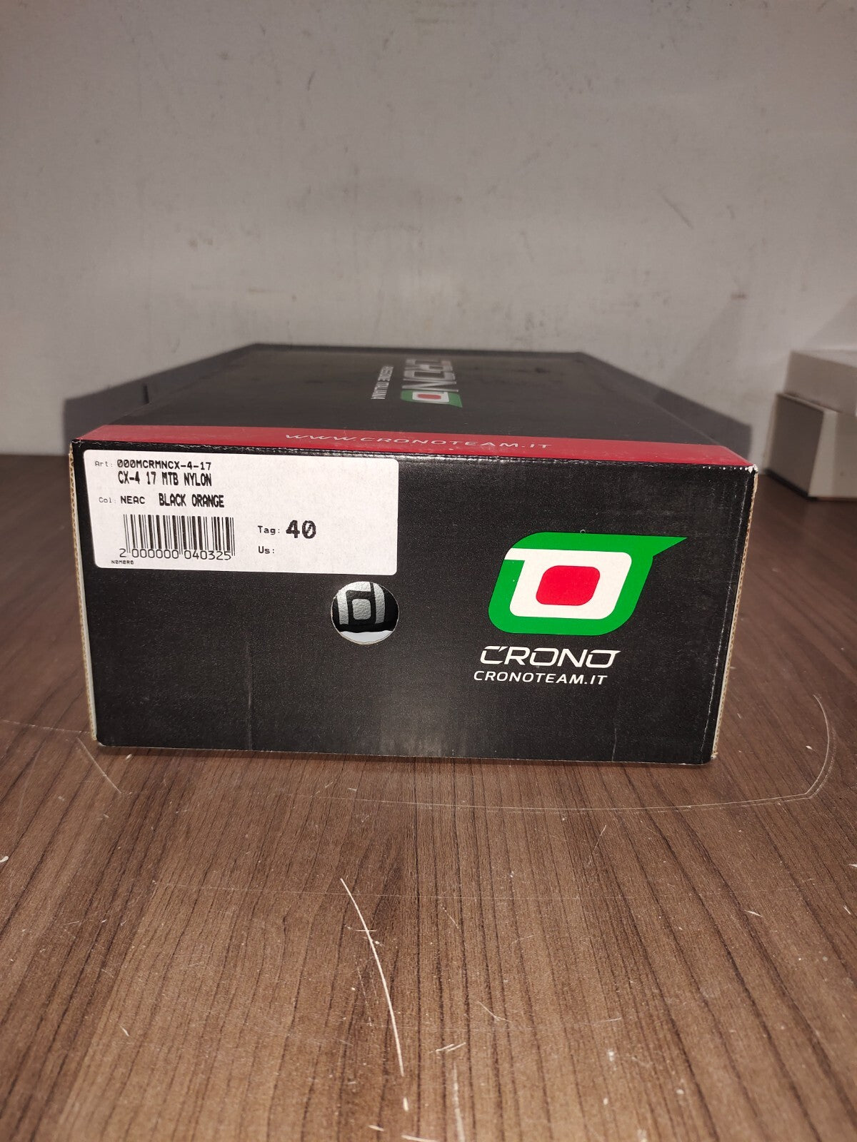 Crono CX-4-17 MTB NYLON Black Orange Shoes - Size - 40 (EUR)