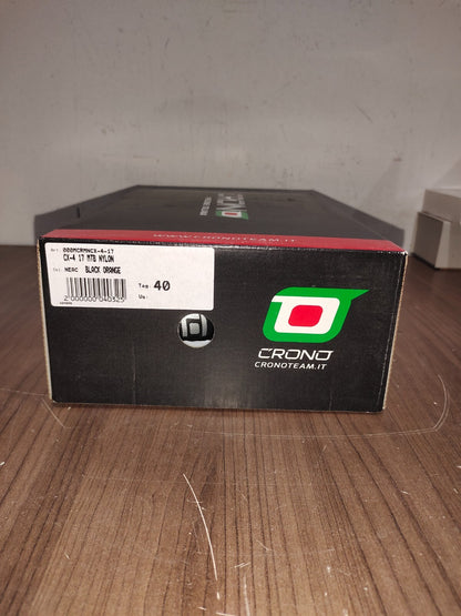 Crono CX-4-17 MTB NYLON Black Orange Shoes - Size - 40 (EUR)