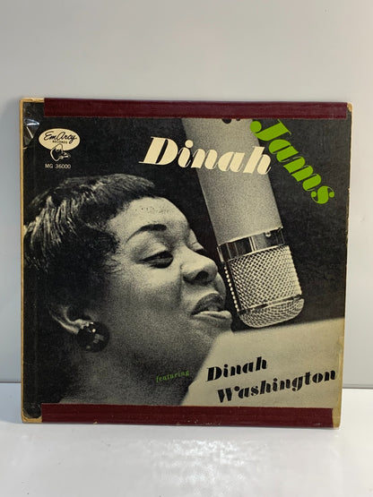 DINAH WASHINGTON Dinah Jams LP EMARCY MG 36000 MONO DG 1954 CLIFFORD BROWN ROACH