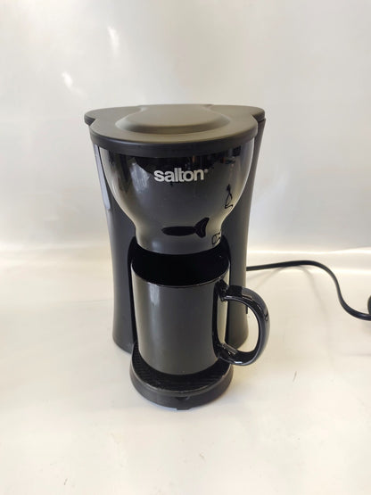 Salton 2-in-1 Single Serve Coffee Maker for K-Cup Coffee Capsules
