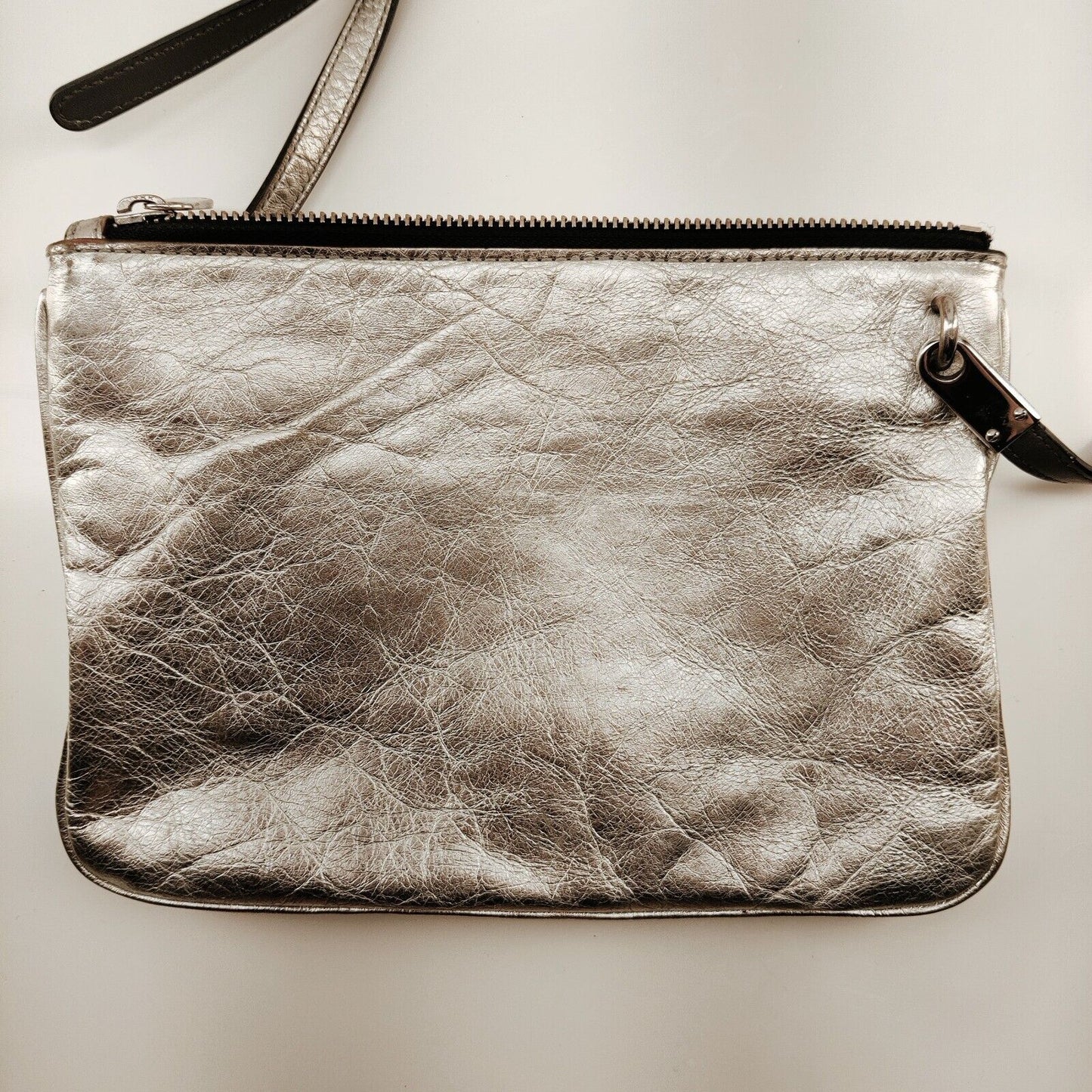 Marc by Marc Jacobs Silver Crossbody Leather Bag