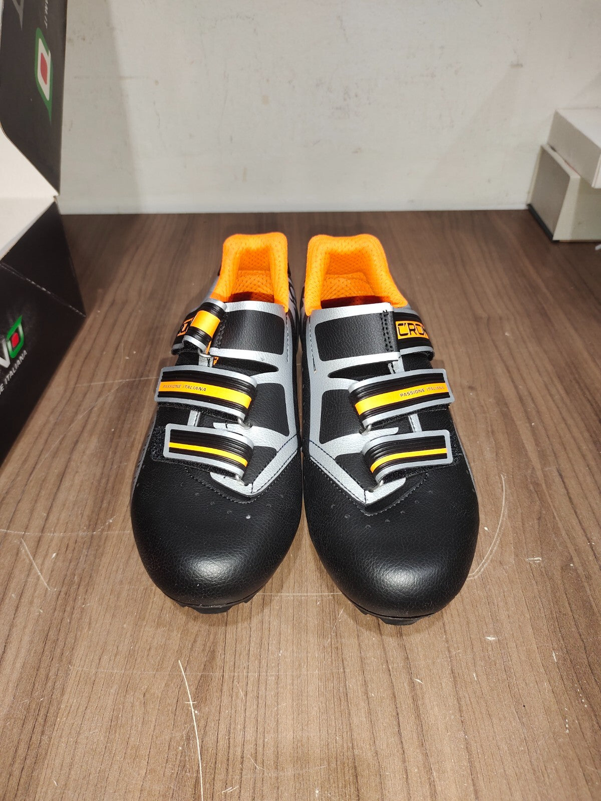 Crono CX-4-17 MTB NYLON Black Orange Shoes - Size - 41.5 (EUR)