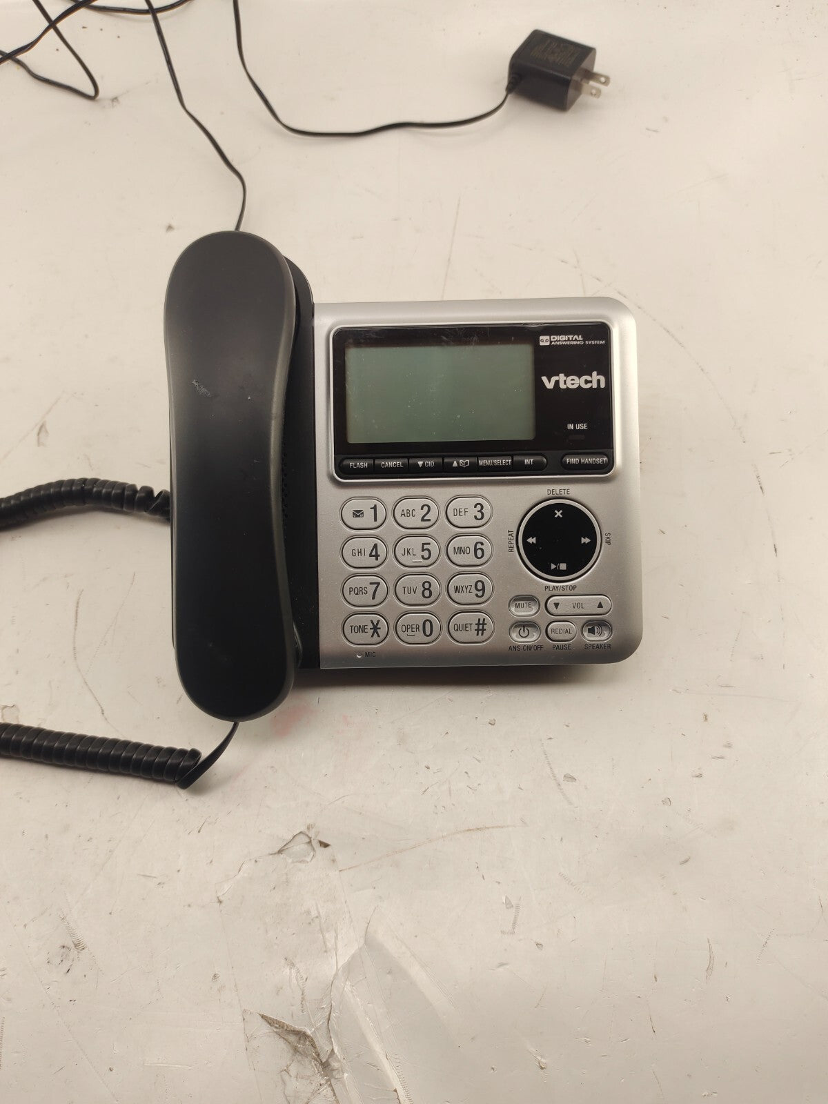 Vtech CS6949 DECT 6.0 Corded Phone with Answering System Caller ID