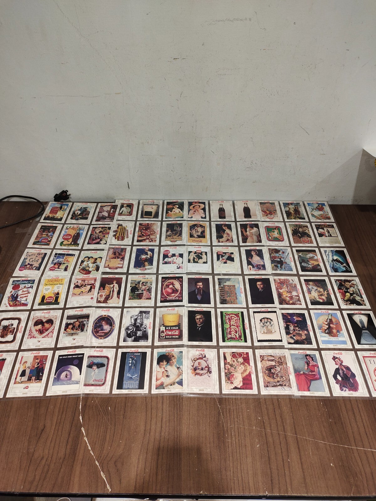 Vintage Collectible Coca-Cola Cards - Series 1 - Cards #1-100 Cards