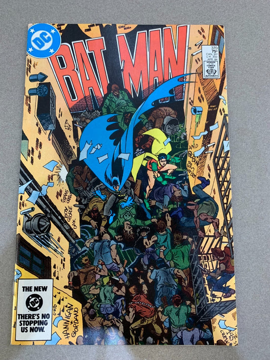 Batman #370 (1984) VF/NM DC Comics Robin vs. Dr. Fang, Copper Age Classic