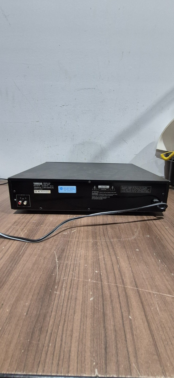 Yamaha CDC-625 Natural Sound Compact Disc Player
