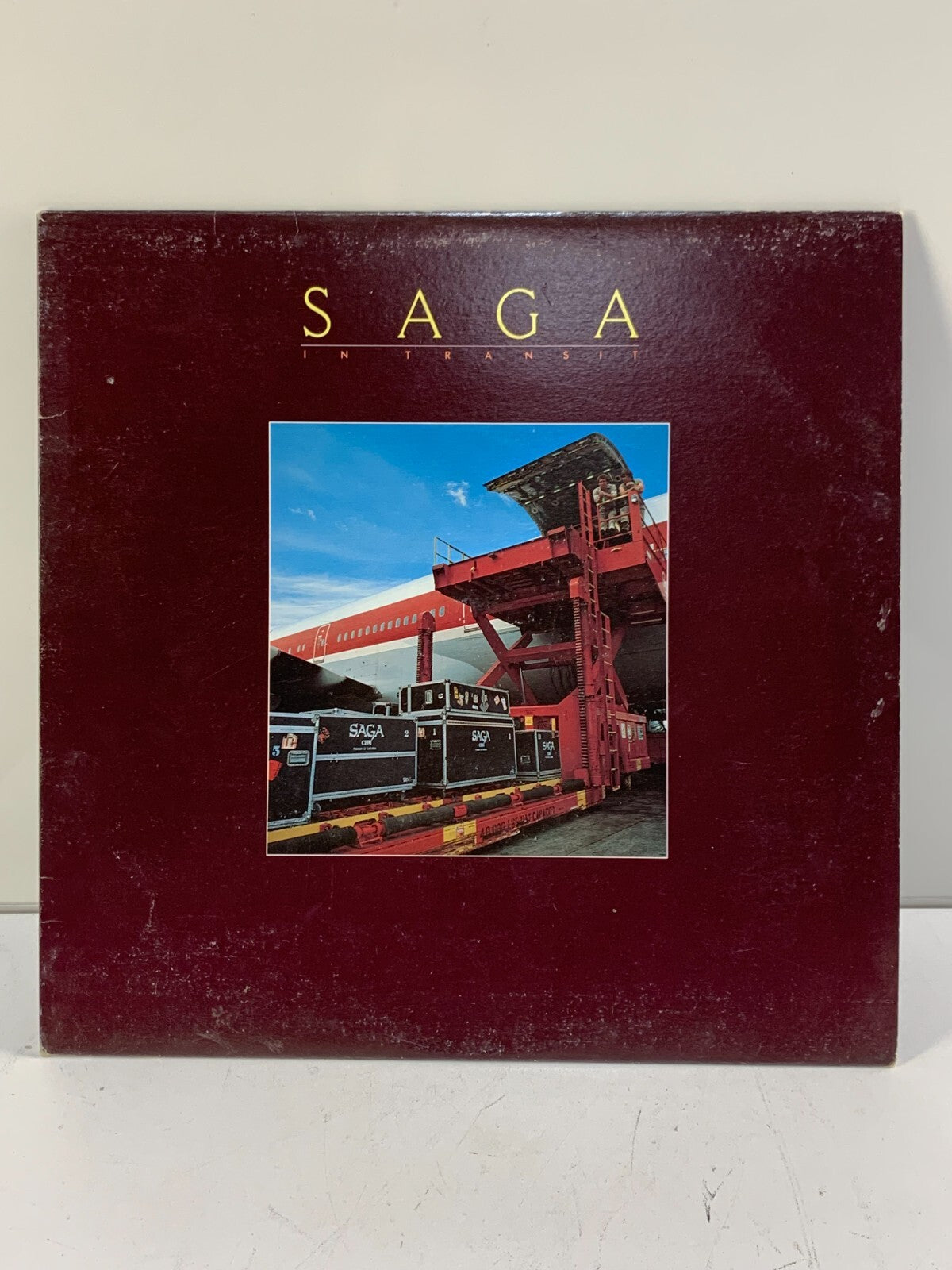 Saga - In Transit [1982] Vinyl LP Electronic Synth Pop Arena Prog Rock