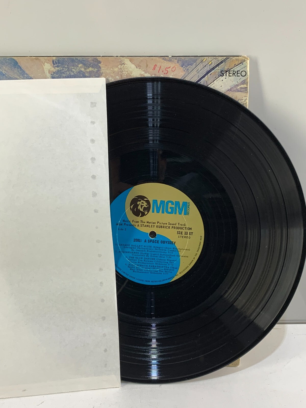 2001: A Space Odyssey Motion Picture Sound Track Music Vinyl LP