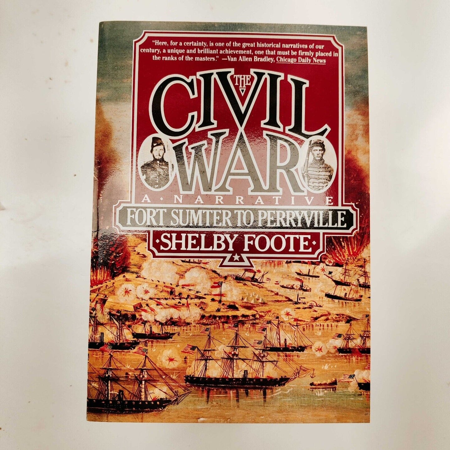 Civil War A Narrative Shelby Foote Box Set First Vintage Books Edition 1986