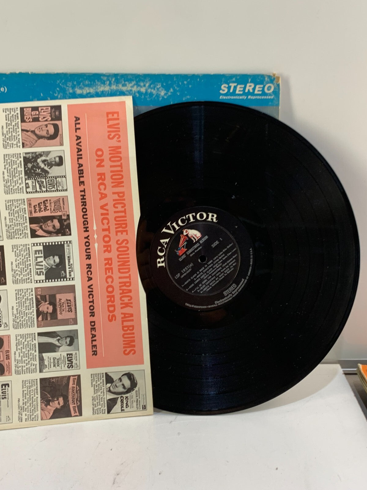 ELVIS PRESLEY - Christmas Album (RCA Victor LSP 1951)- 12" Vinyl Record LP-VG