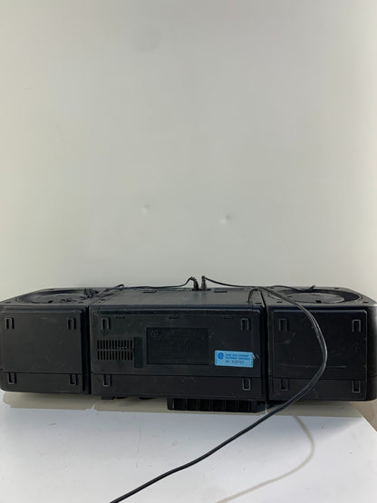 Boombox GE 3-5667A AM FM Cassette Stereo VTG 90s With Detachable Speakers Tested