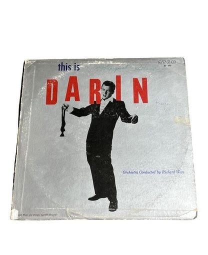 Timeless Crooning: Bobby Darin's 'This is Darin' on LP Vinyl Record