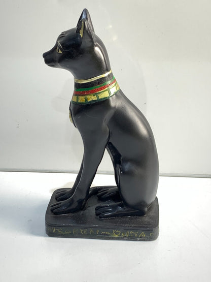 Vintage Bastet Cat, Egyptian Cat Figurine
