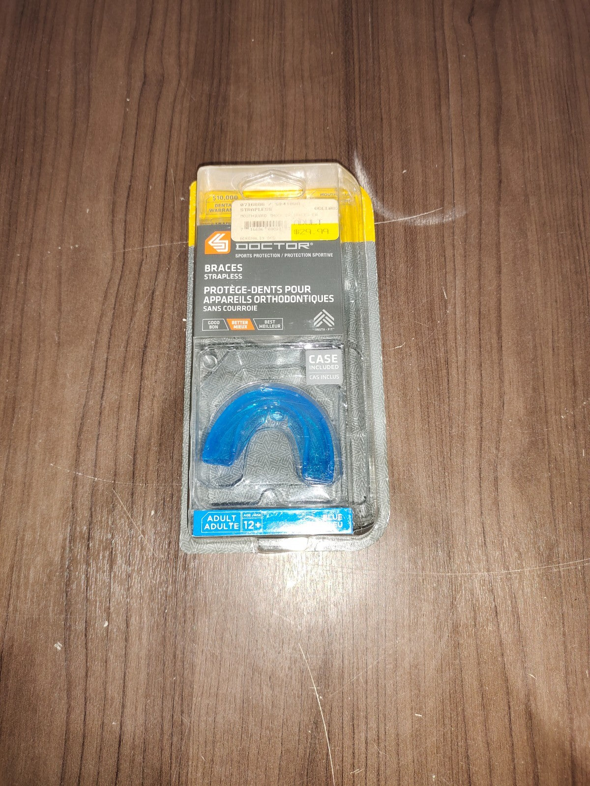 Shock Doctor Sport Mouth Guard for Braces Strapped
