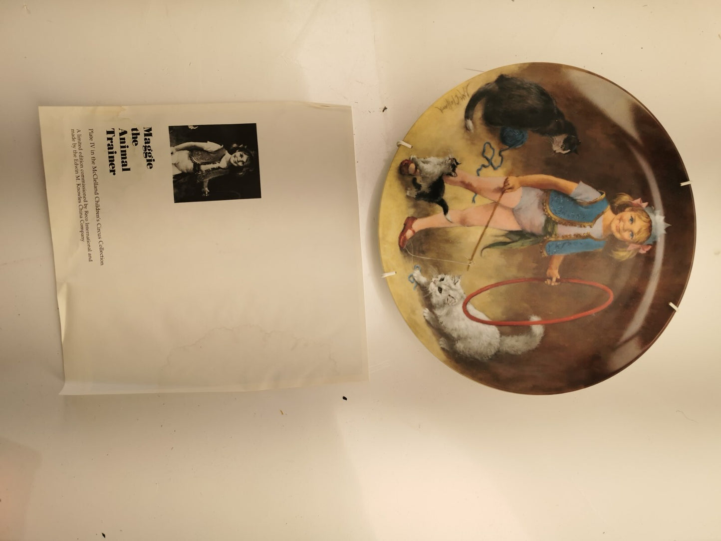 Collector McClelland Children's Circus Collection Maggie The Animal Trainer