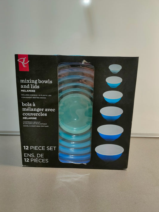 President's Choice Melamine Bowl Set With Lids