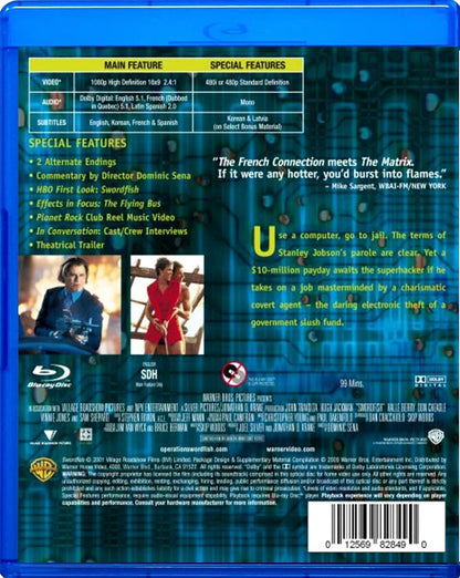 Swordfish [Blu-ray]
