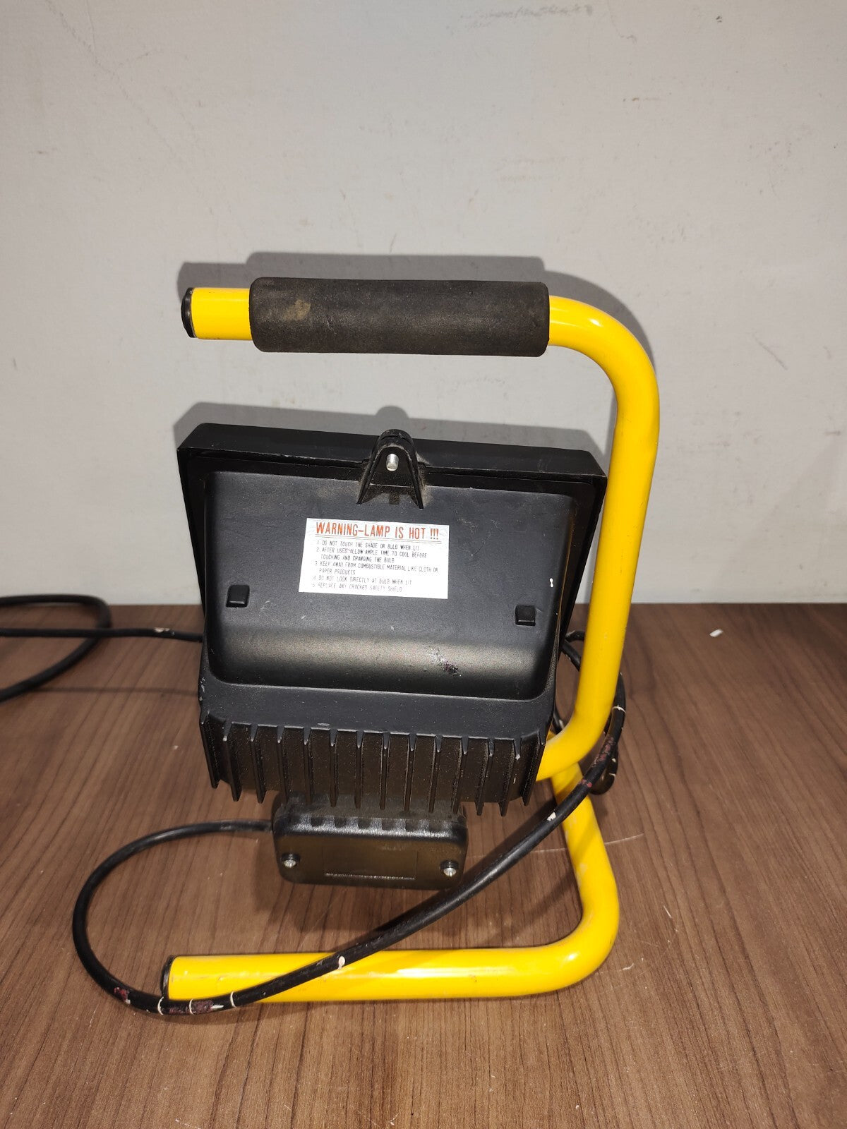 Vintage Portable Work Light - Construction Light