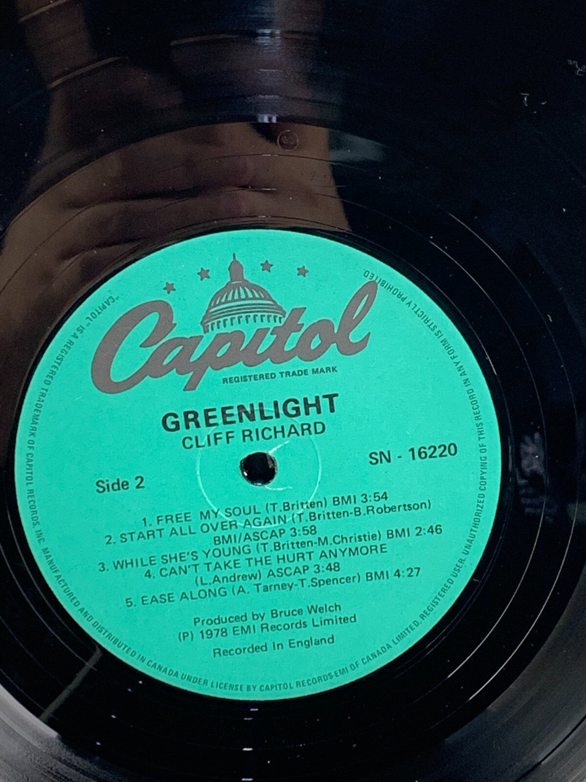 Cliff Richard - Green light (1978) [LP, Vinyl]