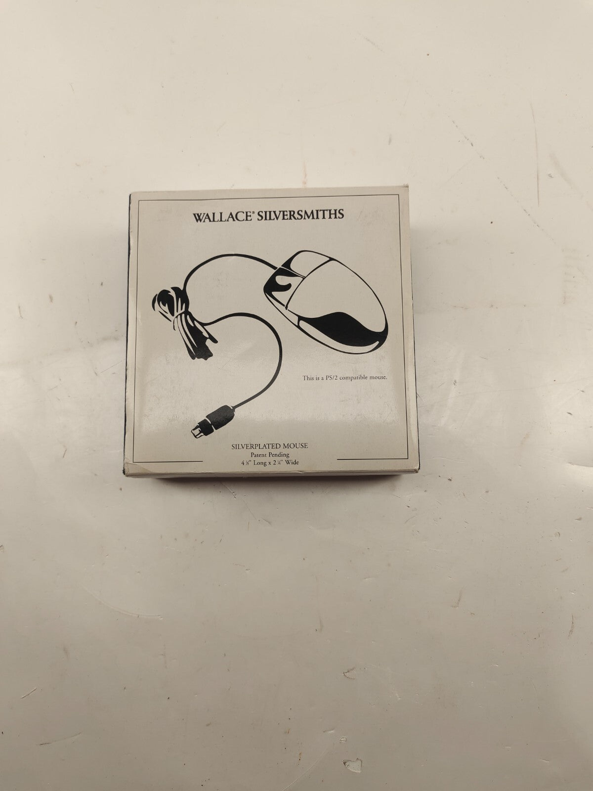 Wallace Silversmiths Computer Mouse Silverplated