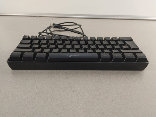 EXCELLENT CONDITION 60% Mechanical-Feel USB RGB Gaming Streaming Keyboard Black