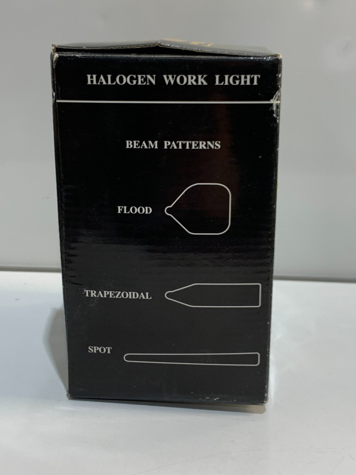 HALOGEN WORK LIGHT, SQ, FLOOD, 24 V DC, CLEAR/BLACK, 6 X 7 X 4 1/4 IN, GLASS/etc