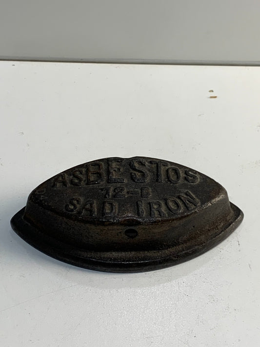 Antique Asbestos 72-B Sad Iron
