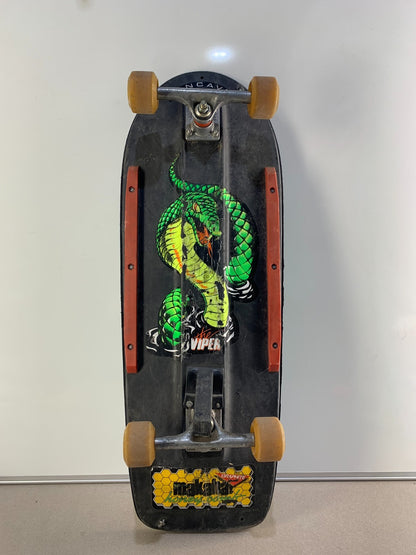 Vintage Plastic Viper Skateboard Makaha 1980's
