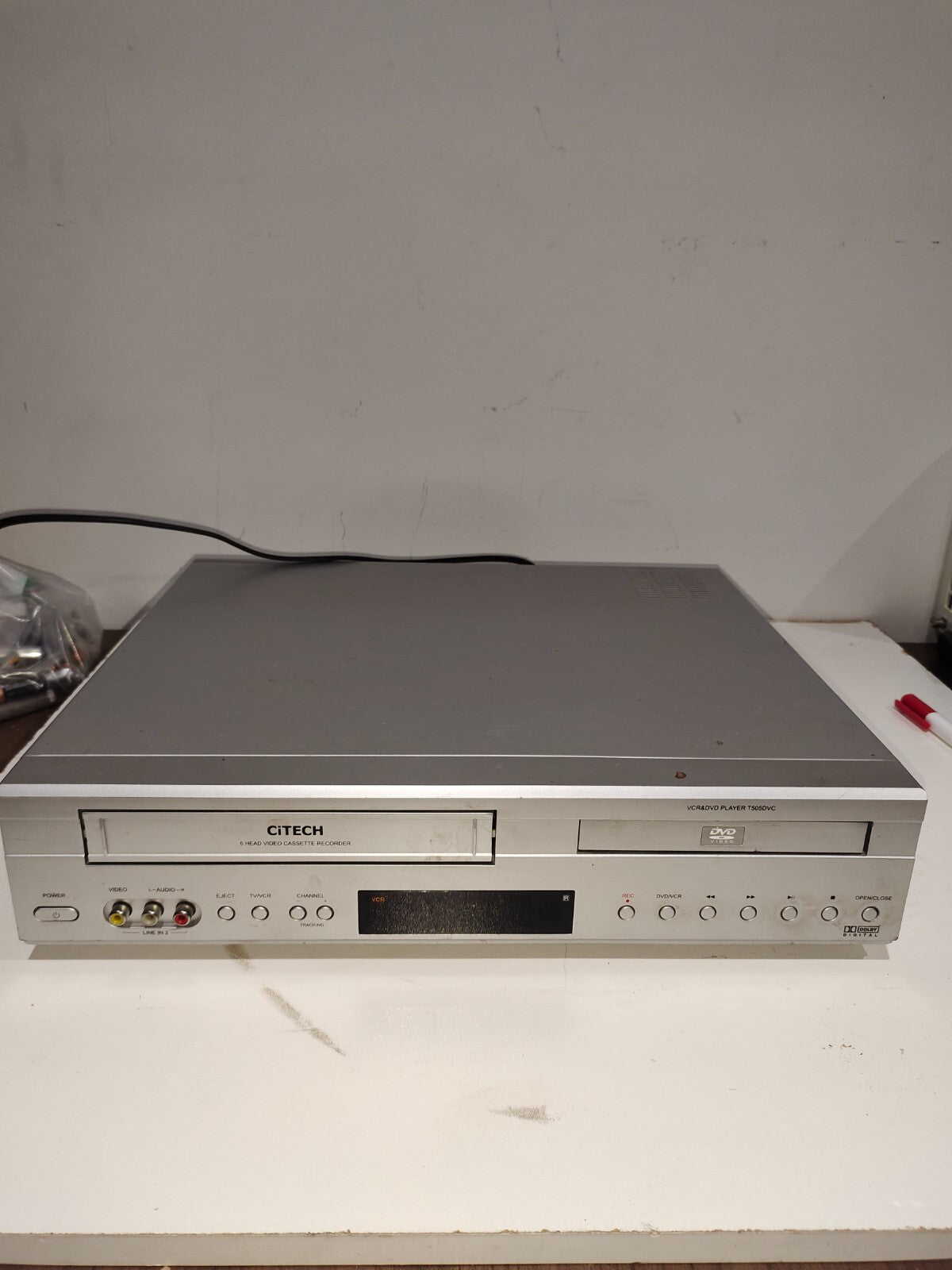 Citech T505DVC - VCR And DVD Player – Rebound Centre