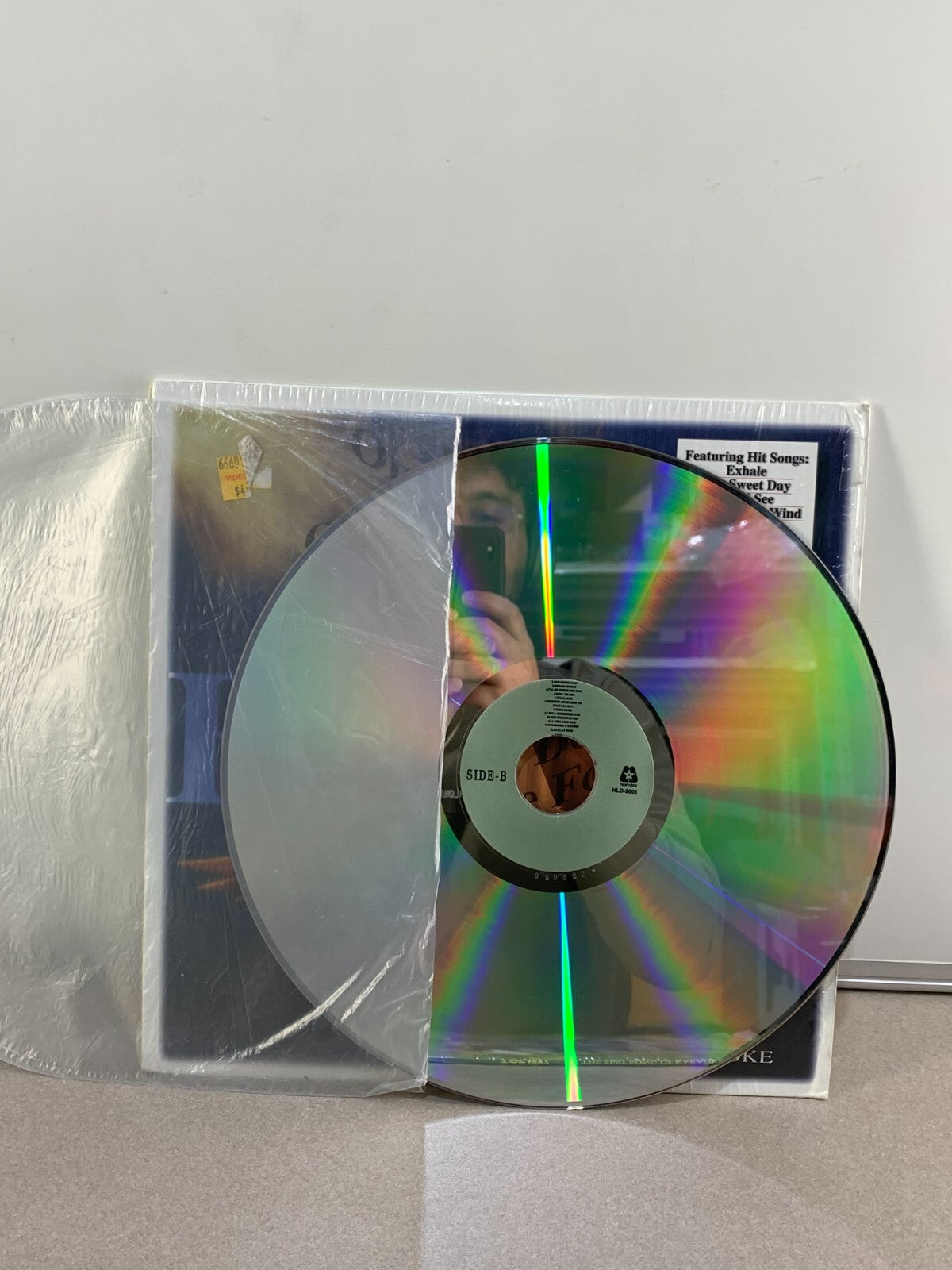 BRAVO HITS Volume 1 Karaoke Laserdisc LD [HLD-3001] 26 Songs