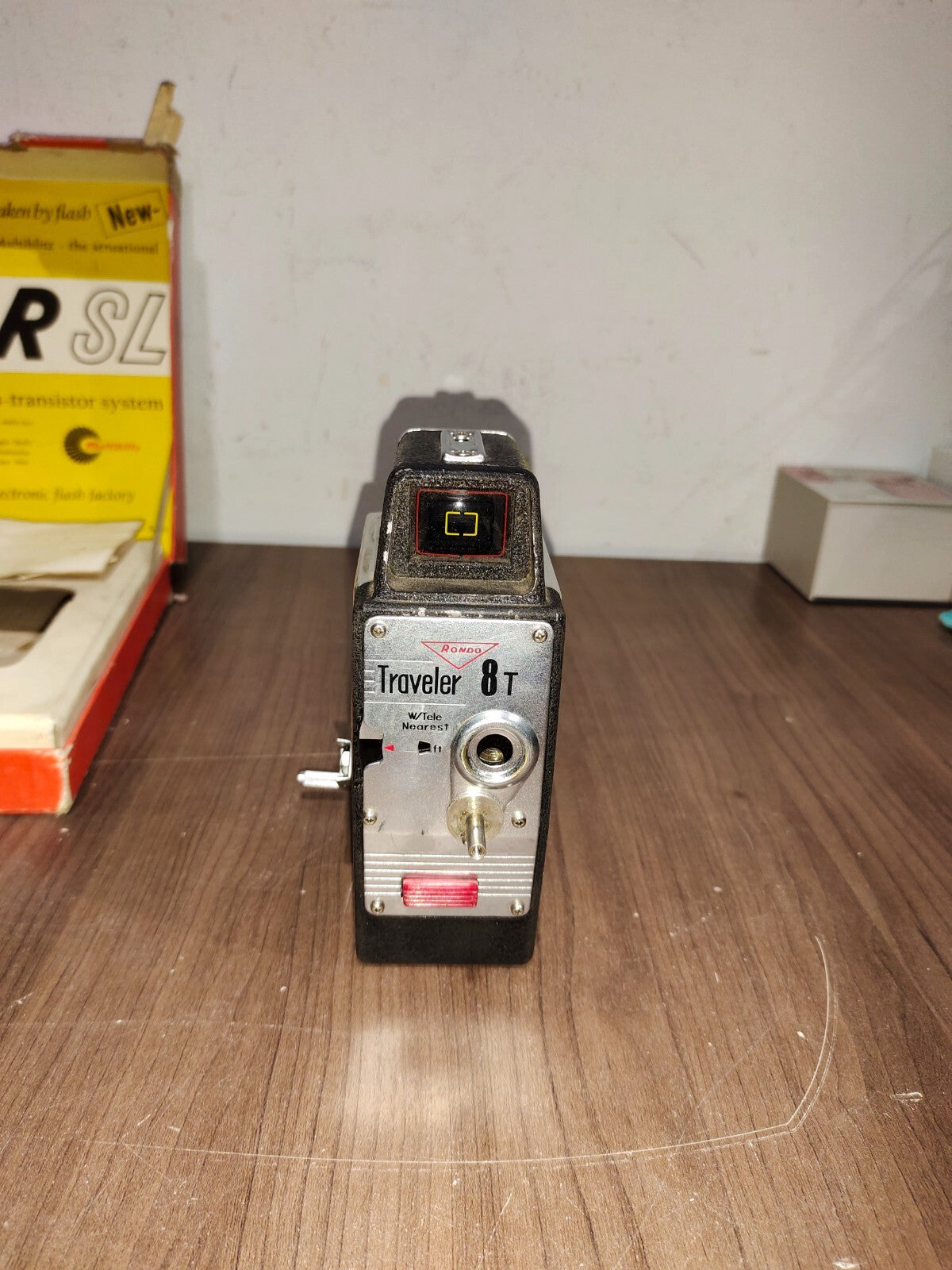 1960`s Rondo Traveler 8T 8mm 3 Turret Movie Camera
