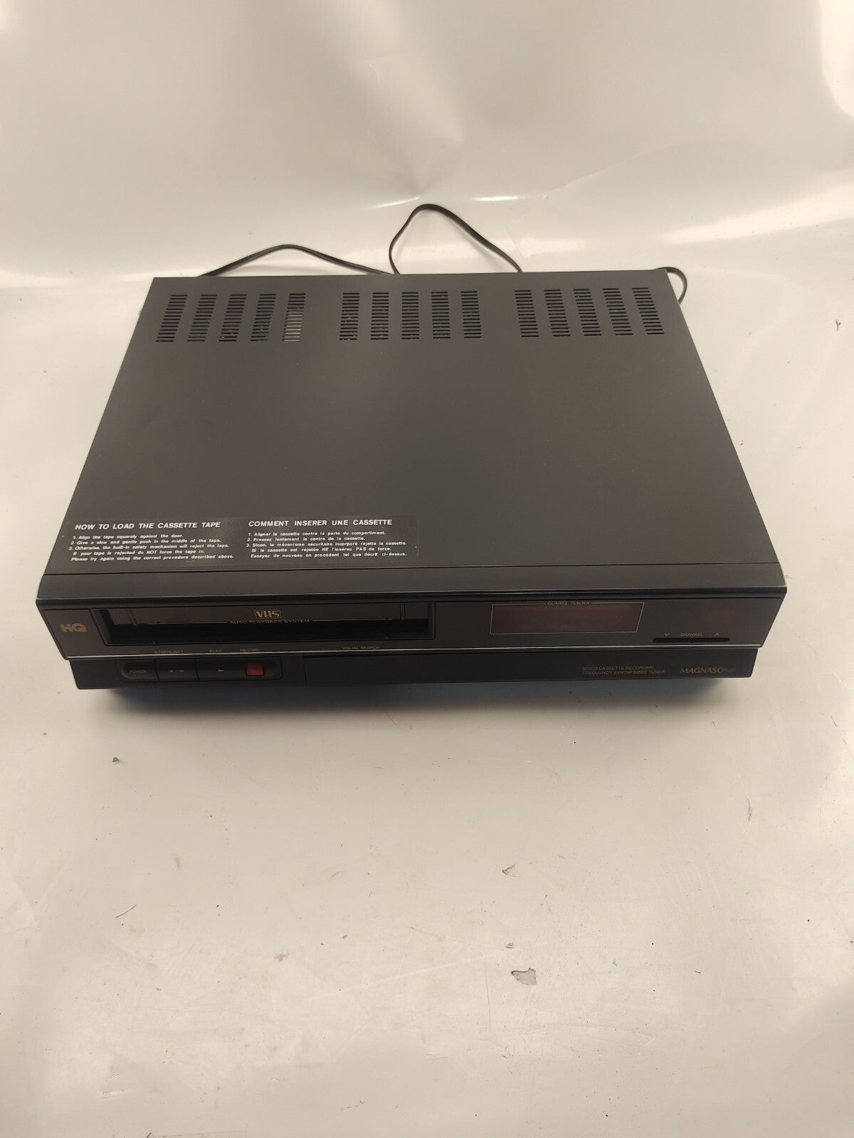 Magnasonic HQ VHS Auto Playback System