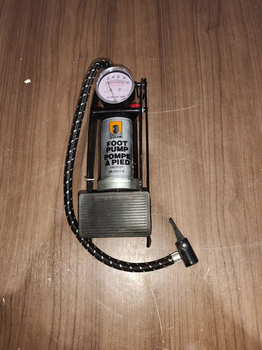 MVP Tire Foot Pump with Gauge - 1402037