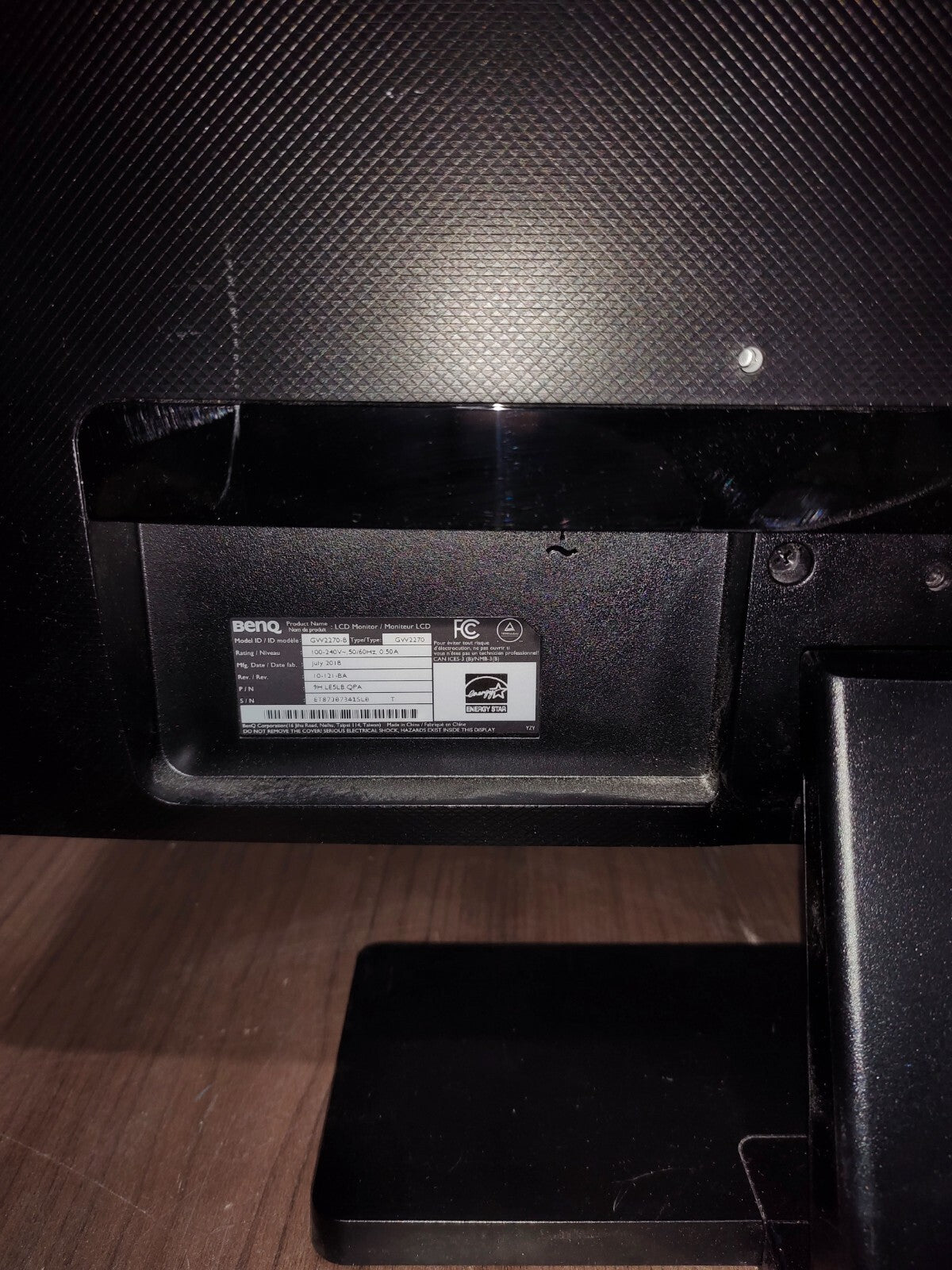 BenQ GW2270 22 inch Widescreen LED HDMI Monitor HDMI - 1