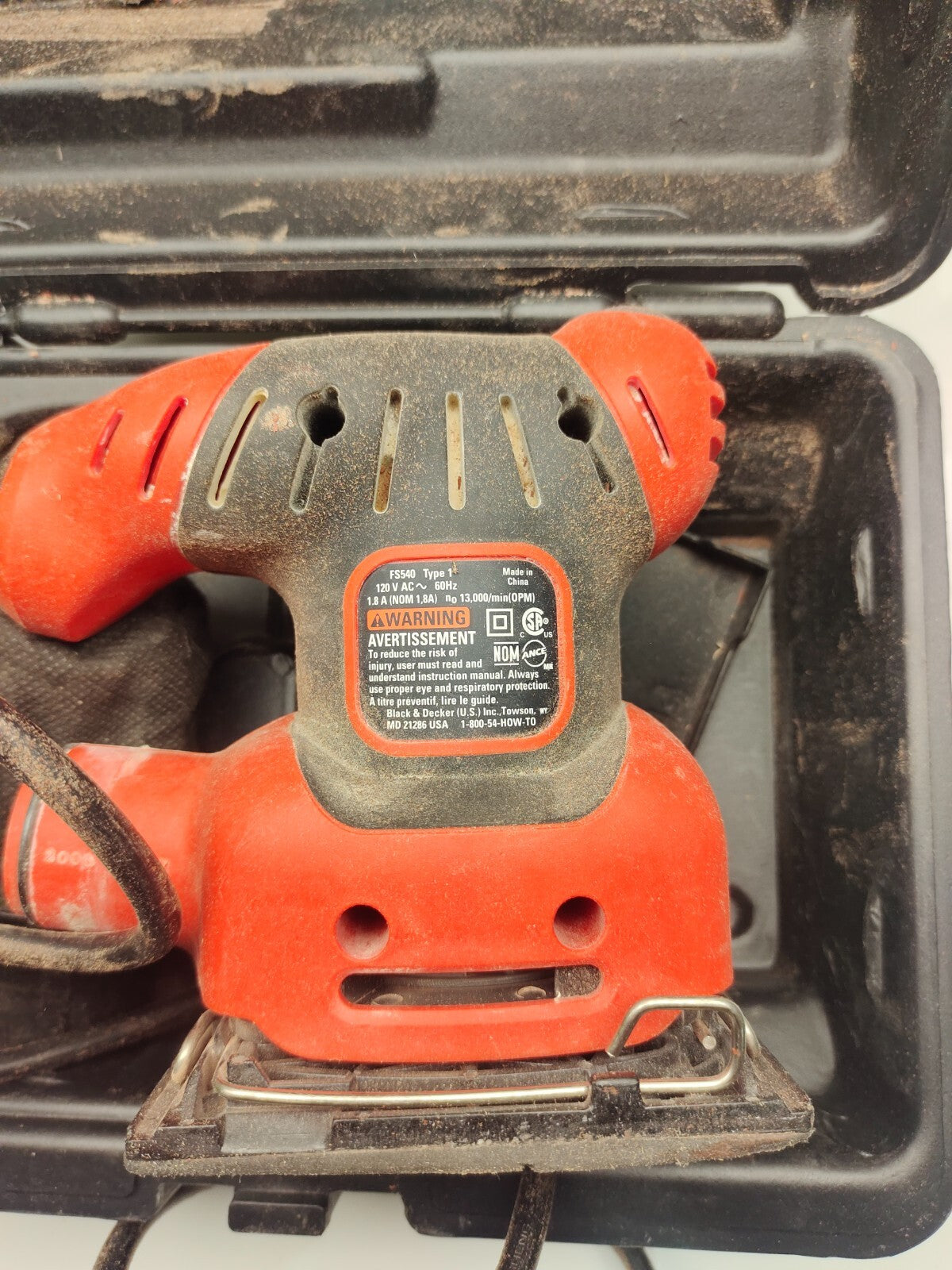 Black & Decker Palm Sander FS600G