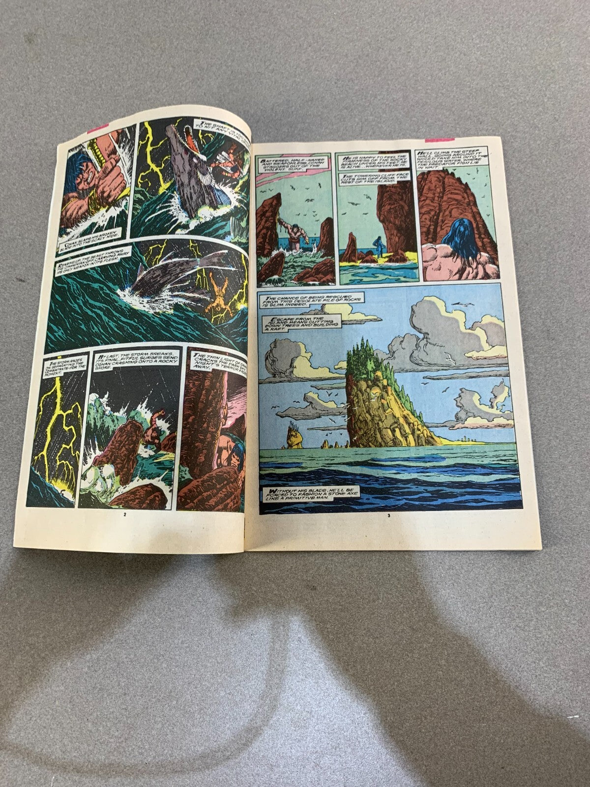 Conan the Barbarian (1970 series) #218 in VF condition. Marvel comics