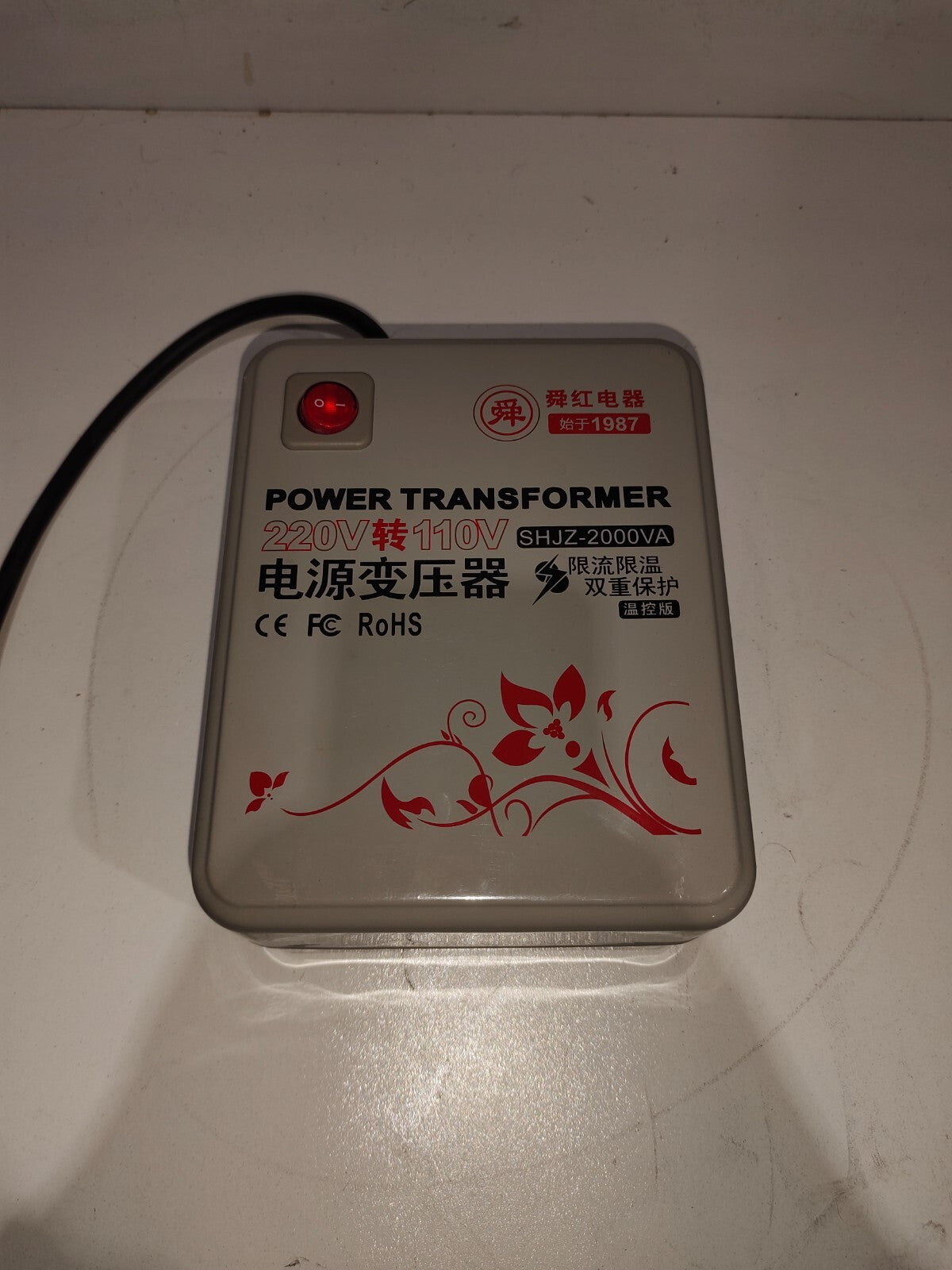 Foshan Step Up Power Transformer 110V to 220V Converter Model SHJZ-2000VA