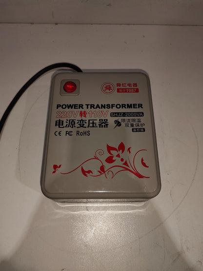 Foshan Step Up Power Transformer 110V to 220V Converter Model SHJZ-2000VA