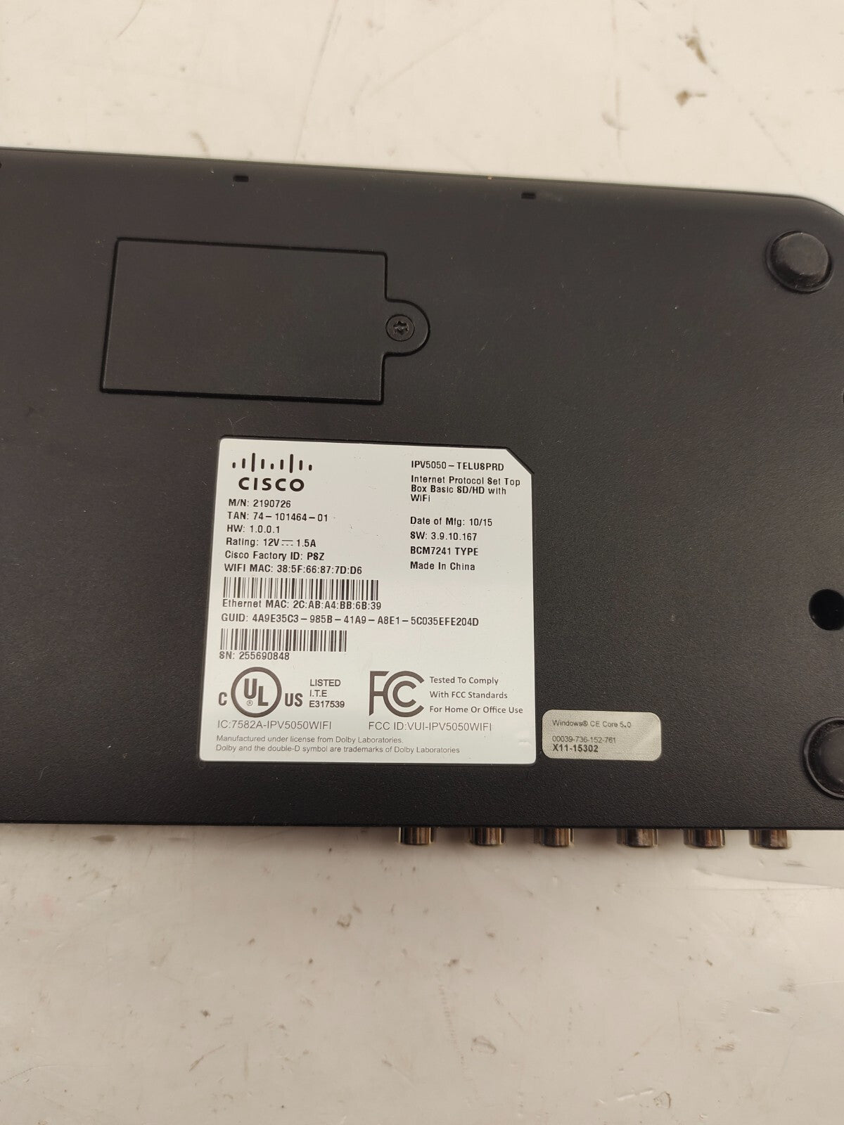 Telus technicolor IPV5050