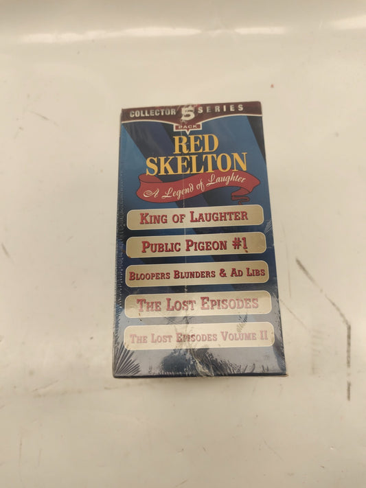Red Skelton Greatest Comedy Shows Collector Series 5-Pack VHS Tapes